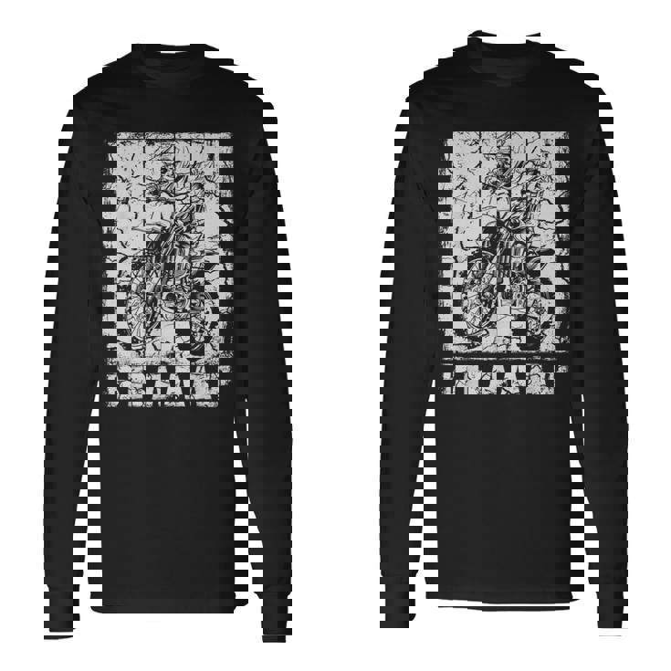 ダートバイク用ブラップデザイン モトクロス ダートバイク 長袖Tシャツ