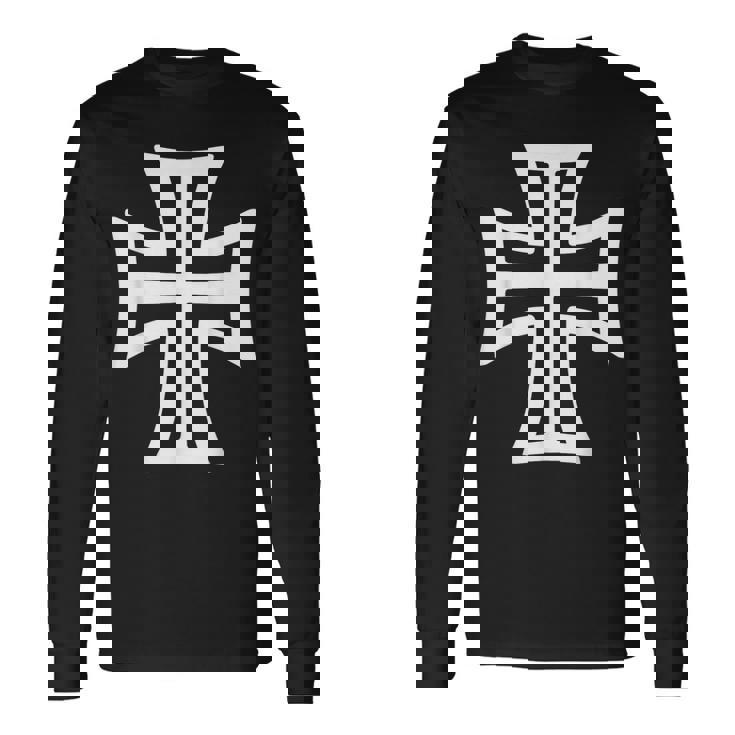 チェーンメール 面白い 中世の騎士 レン・フェア 馬上槍試合 長袖Tシャツ