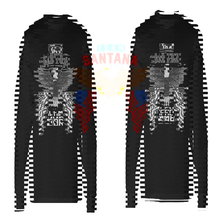 チームサンタナ生涯会員 長袖Tシャツ