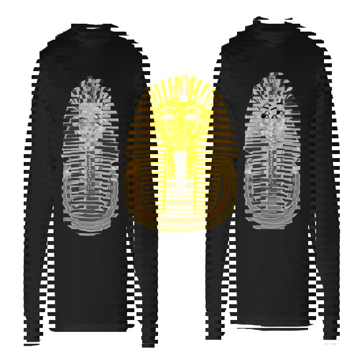 ツタンカーメン エジプトのファラオ王 ツタンカーメン 長袖tシャツ 長袖Tシャツ