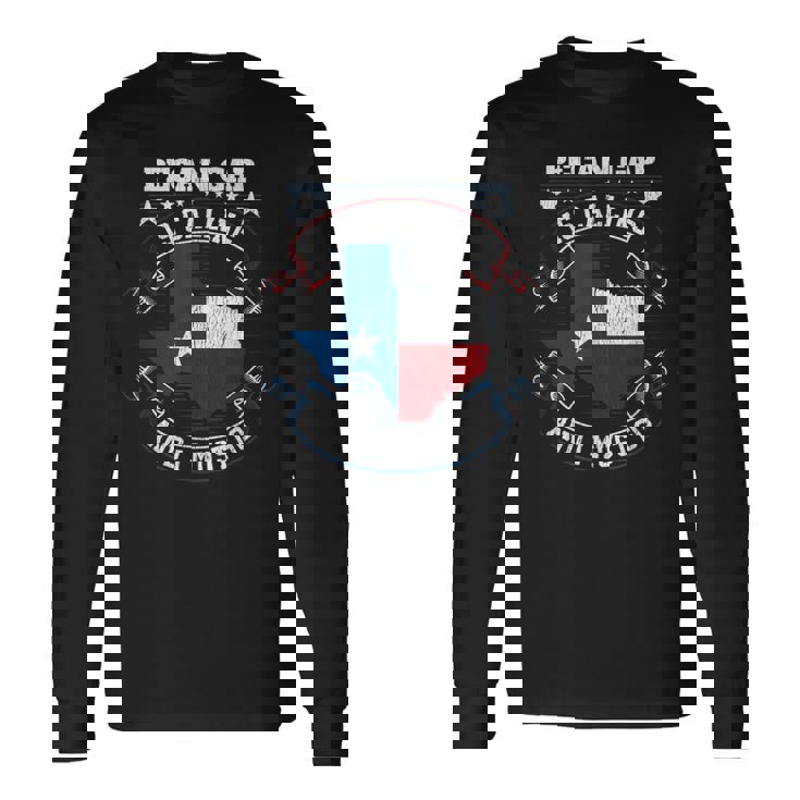 テキサスのピーカンギャップが電話していて、私は行かなければなりません 長袖Tシャツ