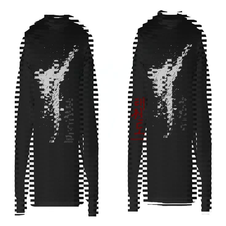 テコンドー・Tkd・テコンドーチャンプ 長袖Tシャツ