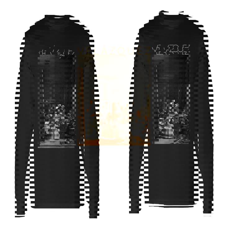 ディエゴ・ベラスケス ラス・メニナス アート 長袖Tシャツ