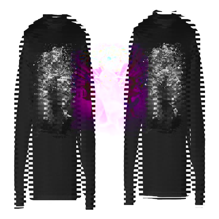 ディスコキャットレイブ 長袖Tシャツ