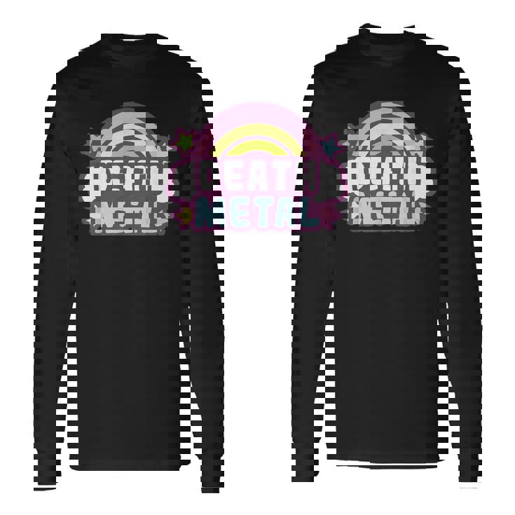 デスメタルレインボー 長袖Tシャツ