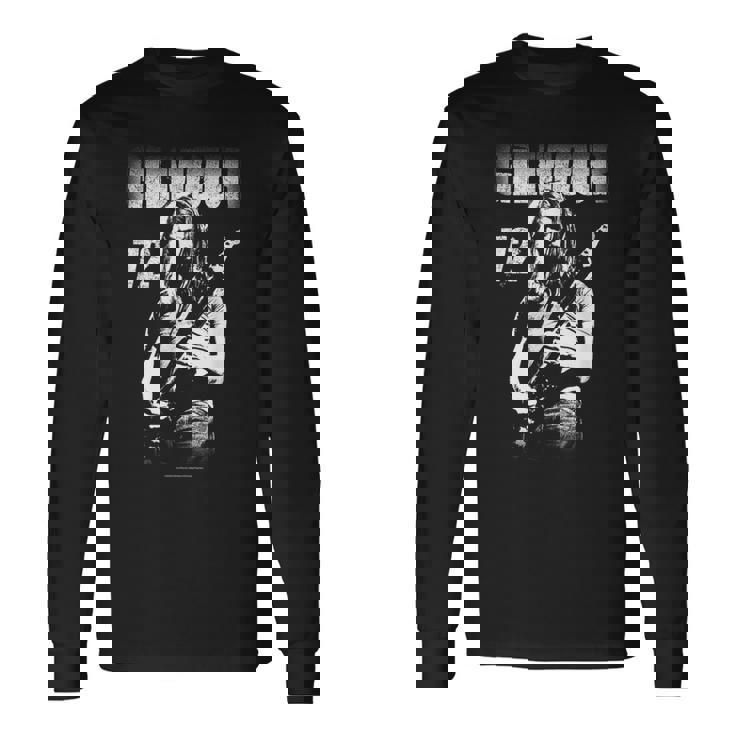 デヴィッド・ギルモア 1972年 写真 長袖Tシャツ