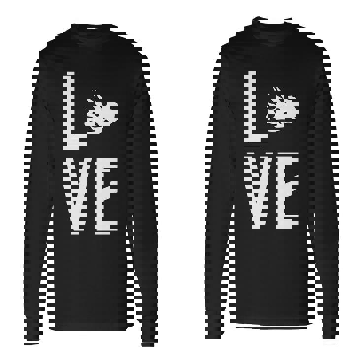 トリケラトプス好き、恐竜好き、古生物学者 長袖tシャツ 長袖Tシャツ