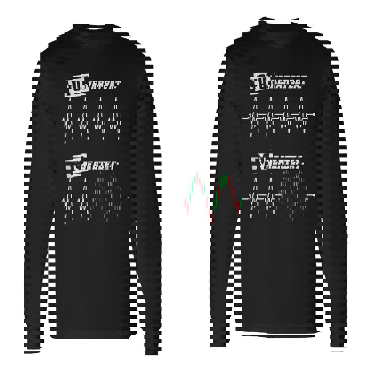 トレーダー ハートビート マイハートビート 株 株式市場 Fx取引 長袖Tシャツ