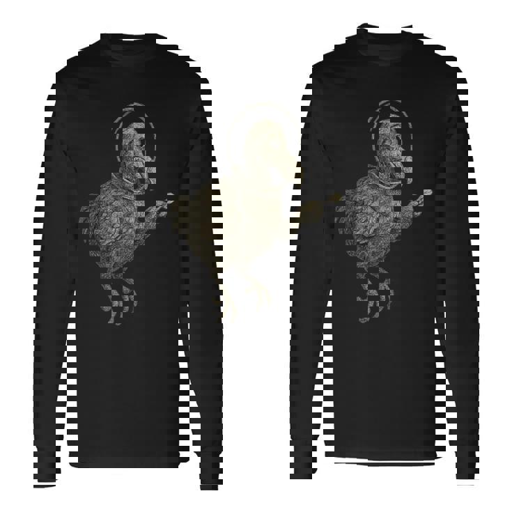 ドードーの最後の航海 絶滅の宇宙物語。 長袖Tシャツ