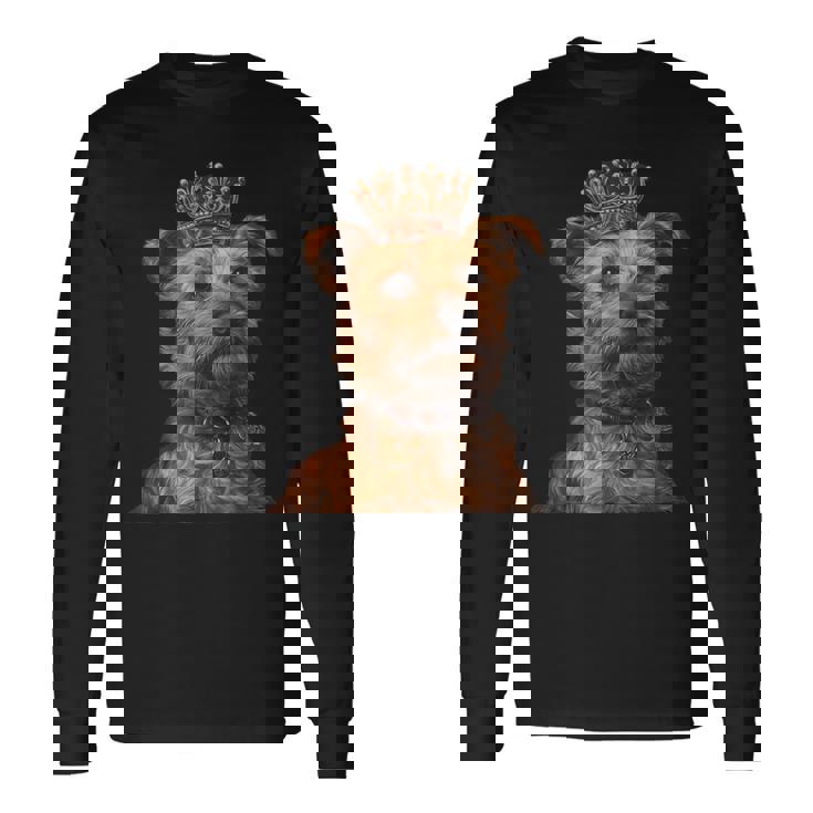 ノーフォークテリア犬 ノーフォークテリア 長袖Tシャツ ギフトのアイデア