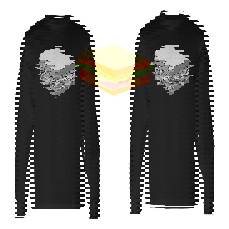 ハム&チーズサンドイッチ 長袖Tシャツ ギフトのアイデア