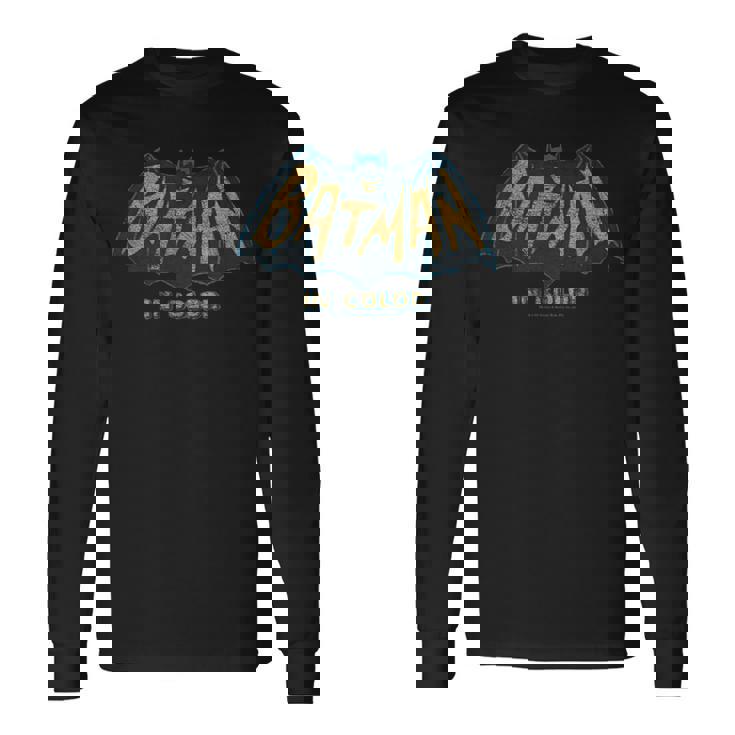 バットマン クラシック Tvシリーズ カラー 長袖Tシャツ