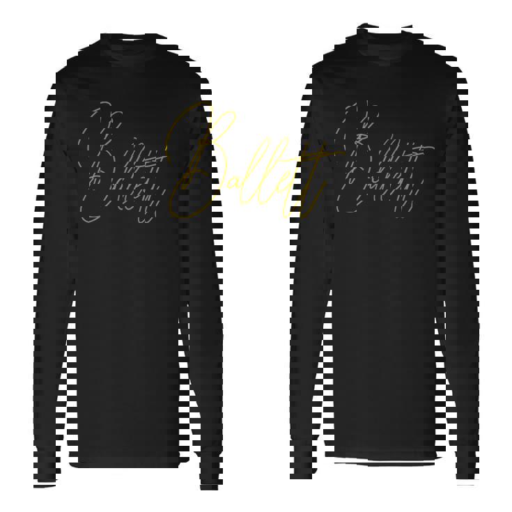 バレエスポーツ用品、衣類&アクセサリー 長袖Tシャツ