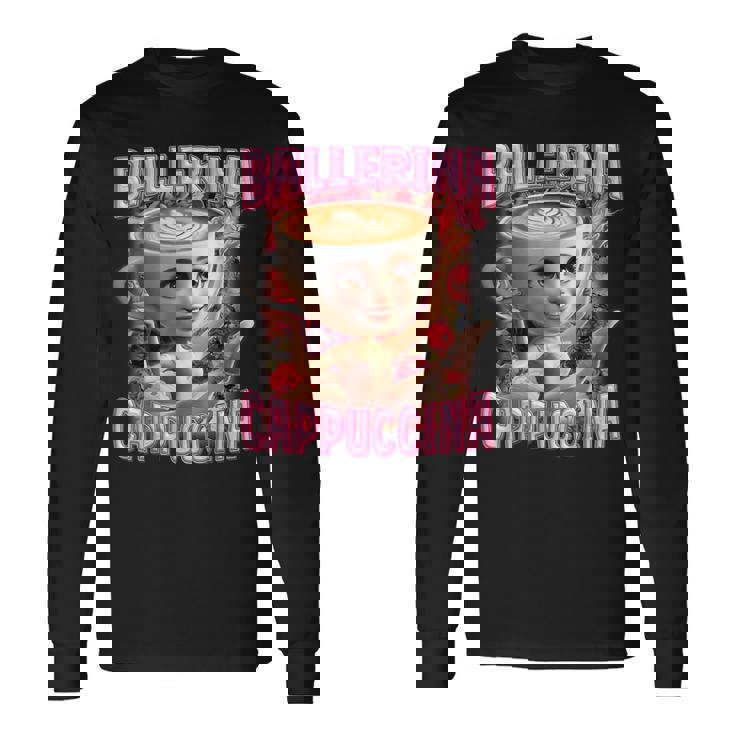 バレリーナ カプチーナ イタリアンブレイン 長袖Tシャツ