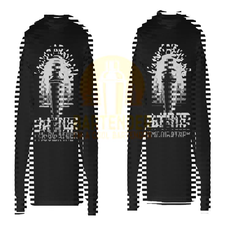 バーテンダー バーテンダー 長袖Tシャツ