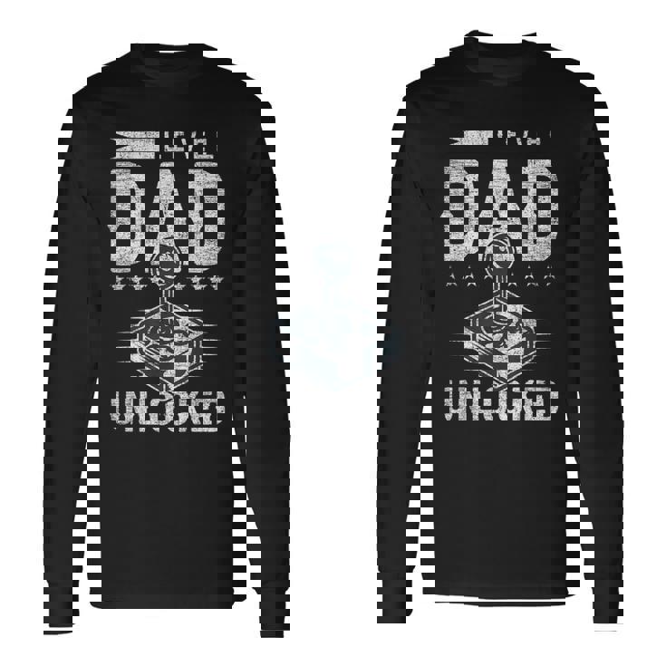 パパの誕生 新しいパパ ゲーム レベルパパのロック解除 長袖Tシャツ