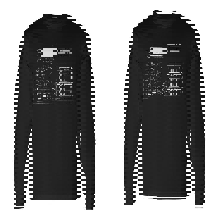 ヒップホップ Mpc ビートマシン 2000 プロデューサーグラフィック 長袖Tシャツ