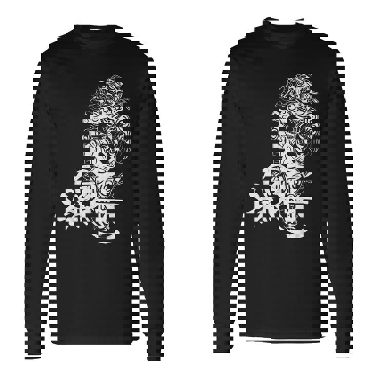 ヒンドゥー教のハヌマーン ヒンドゥー教 インド 仏教 観光客 古代国家 長袖Tシャツ