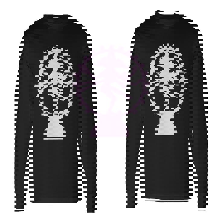 ヒンドゥー教の神シヴァ 長袖Tシャツ