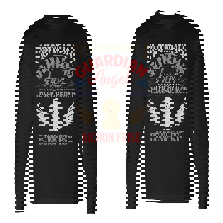 ビションフリーゼ エンジェル 長袖Tシャツ