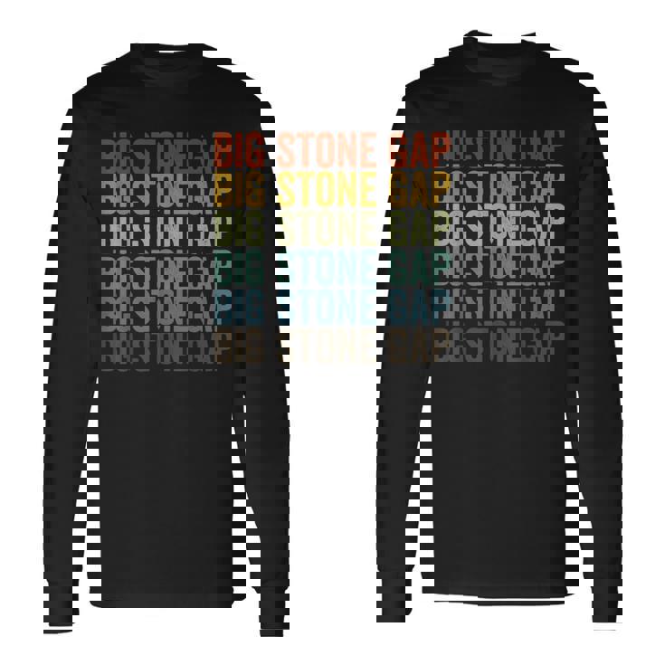ビッグストーンギャップシティレトロ 長袖Tシャツ