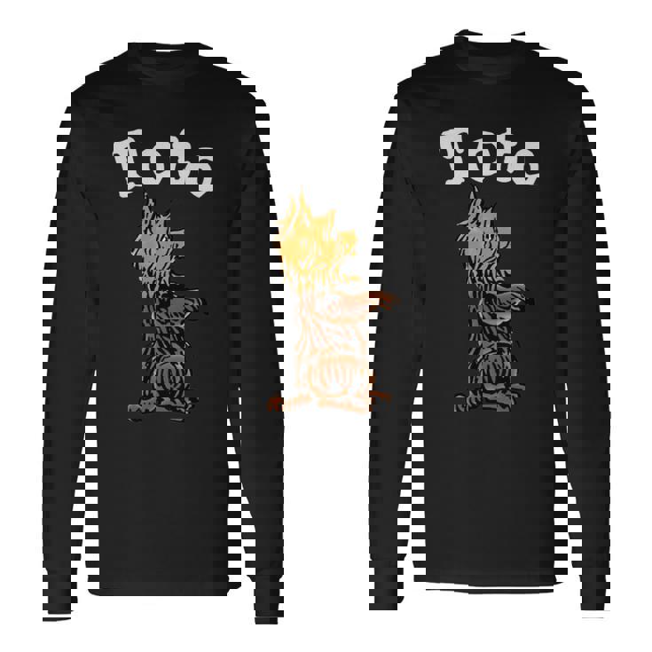 ビンテージtoto The Dog シャツアート -Toto Oz 魔法使い Toto 長袖tシャツ 長袖Tシャツ ギフトのアイデア