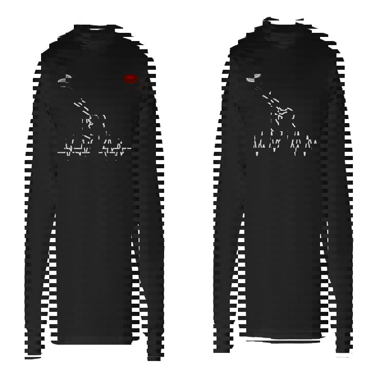 ビートパルス クレイ 射撃 ラブ トラップ 撮影 クレイ 長袖Tシャツ