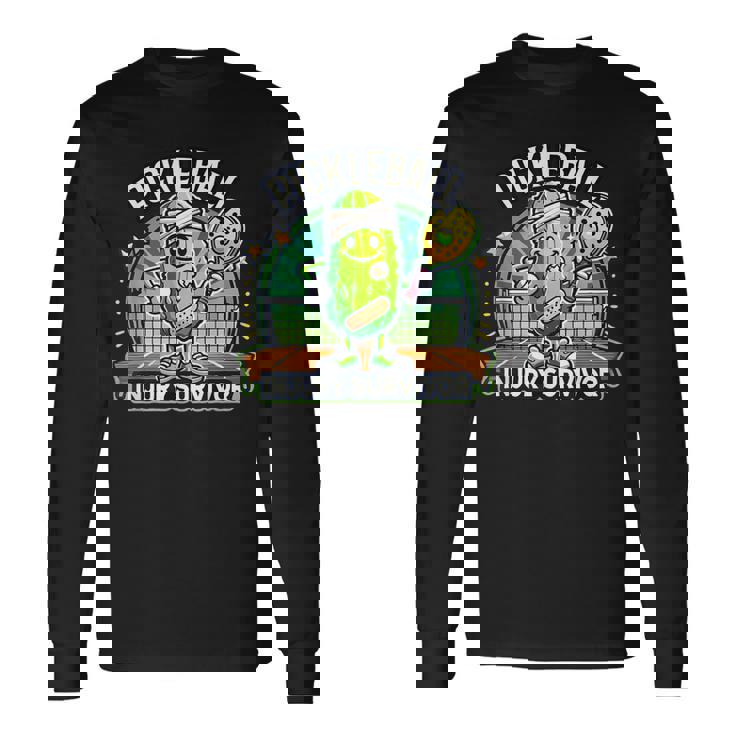 ピックルボール ケガキ サバイバー グルービー ピクルス スポーツ 長袖Tシャツ