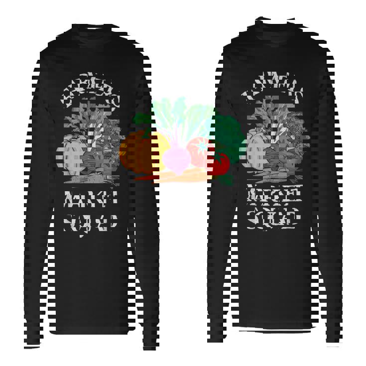 ファーマーズマーケット ファーマーズ 農業 農業 食品 野菜 長袖Tシャツ