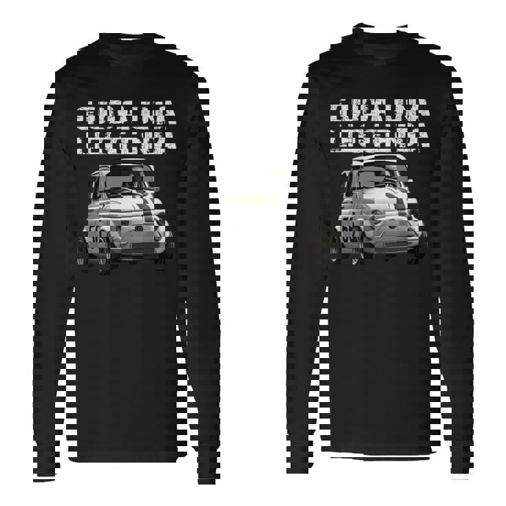 フィアット500 長袖tシャツ 長袖Tシャツ