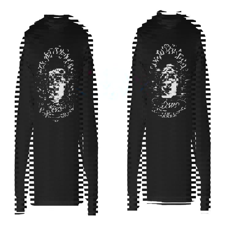 フライ・ミー・トゥ・ザ・ムーンレット・ミー・プレイ・アモン・ザ・スターズ-スペース・スターズ 長袖Tシャツ