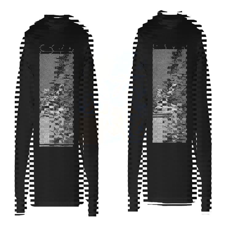 フランシスコ・ゴヤ 理性の眠りが怪物を生む 長袖Tシャツ