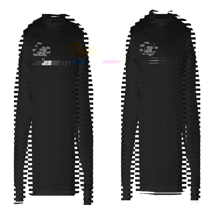 フランスで「ジェイミーギャップ」都市名 長袖tシャツ 長袖Tシャツ