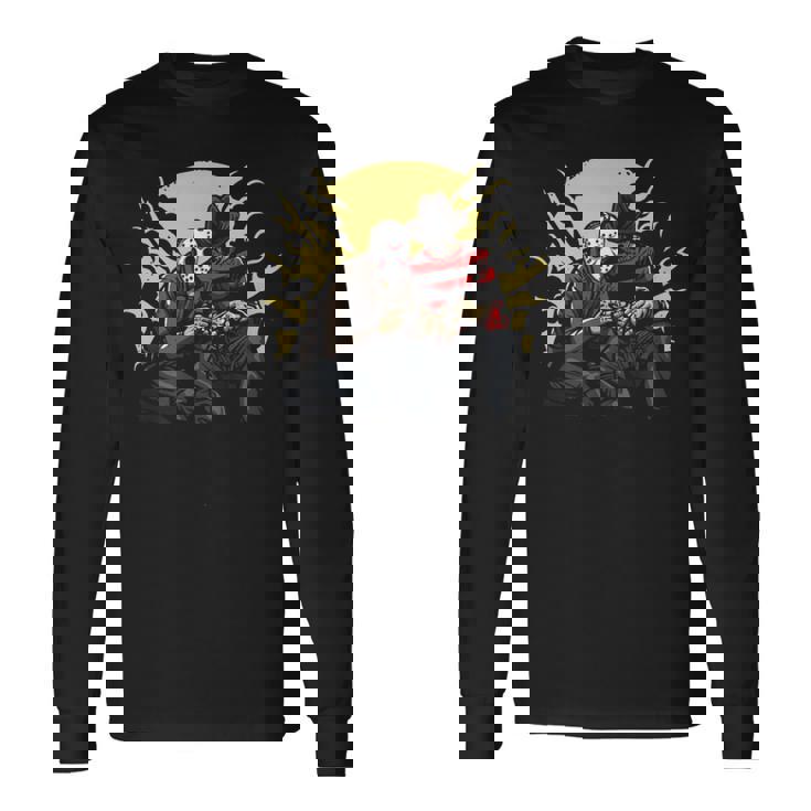 フレディ・アンド・ジェイソン・ゲーミング 長袖Tシャツ