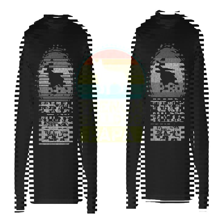 フレンチ・ブルドッグ・パパ 父の日 長袖Tシャツ ギフトのアイデア