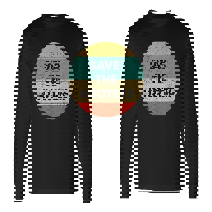 フーターズを救え 長袖Tシャツ