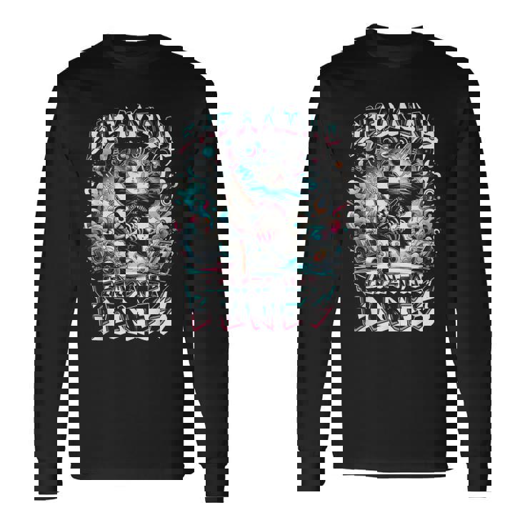 ブレイクダンス Bボーイ スタント ストリートダンサー Breaking Limits 長袖Tシャツ