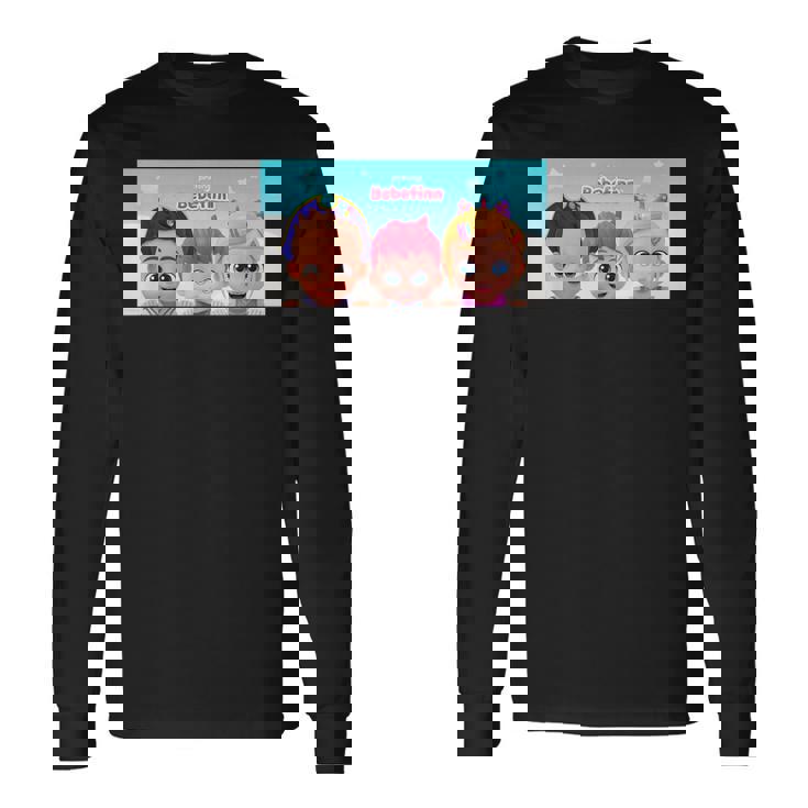 ベベフィクンででししし・良し・キッメンズ・ネガーマンズ 長袖Tシャツ ギフトのアイデア