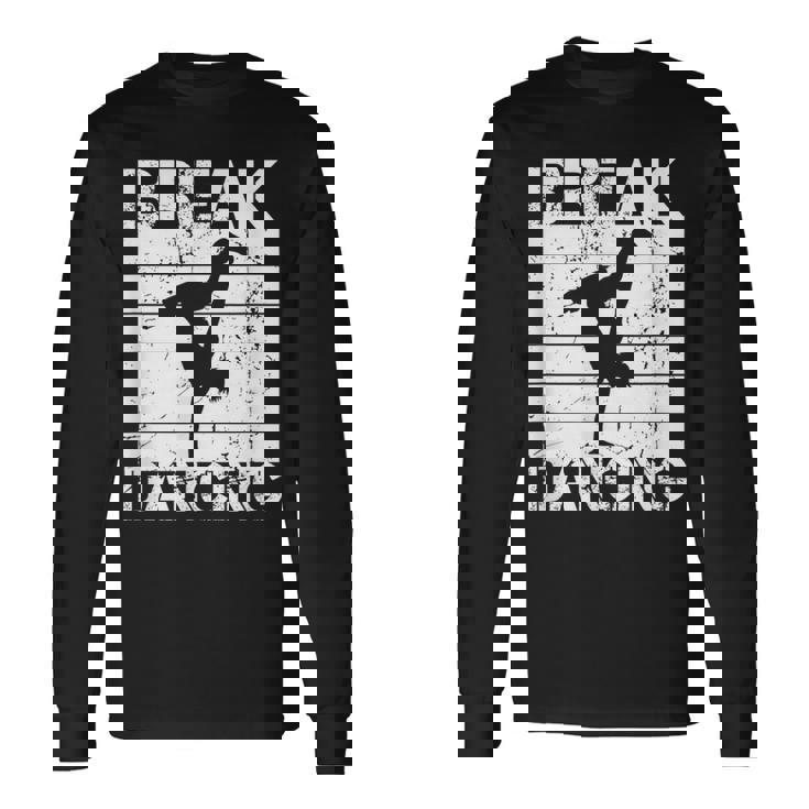 ボーイズヒップホップダンスブレイクダンス 長袖Tシャツ