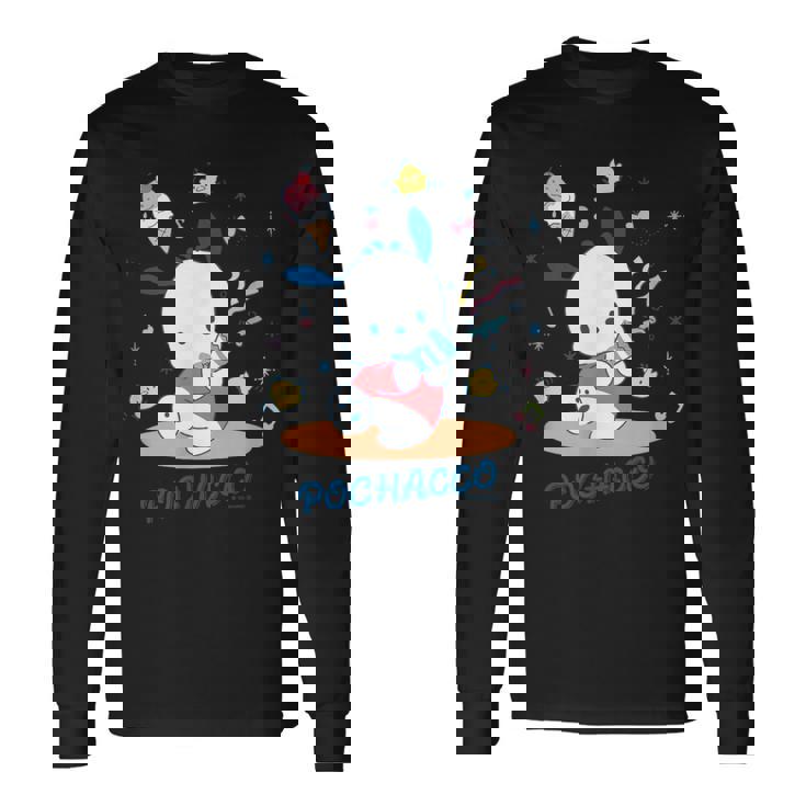 ポチャッコ パーティ 【バレンタインギフトにおすすめ！】 長袖Tシャツ