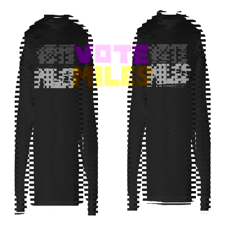 マイルス・デイビス・ヴォート・マイルズ 長袖Tシャツ