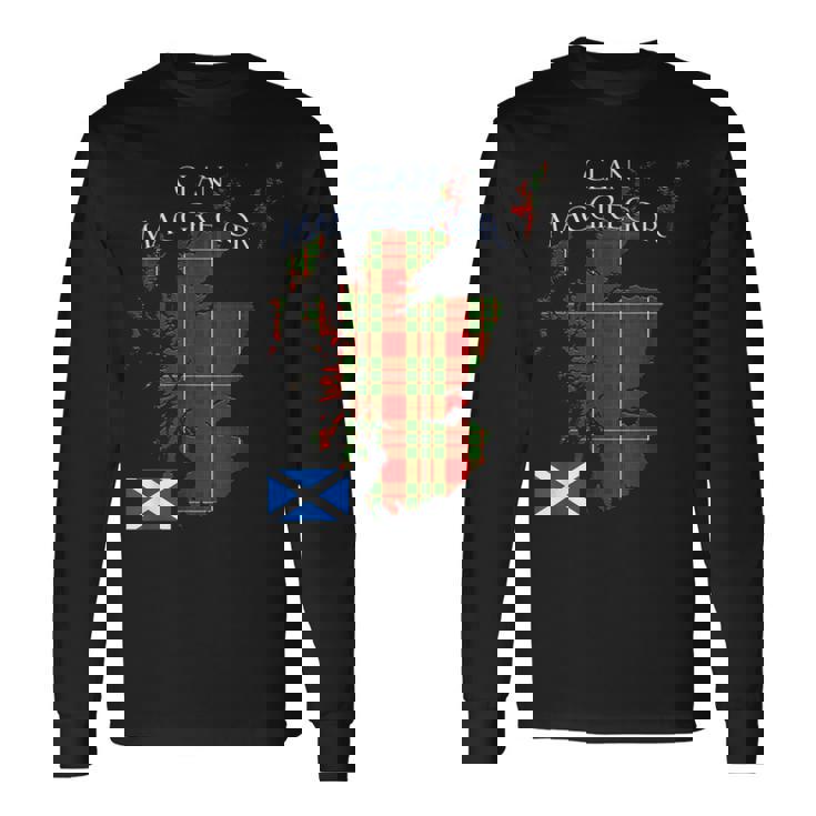 マクレガー スコットランド タータン スコットランド 長袖Tシャツ