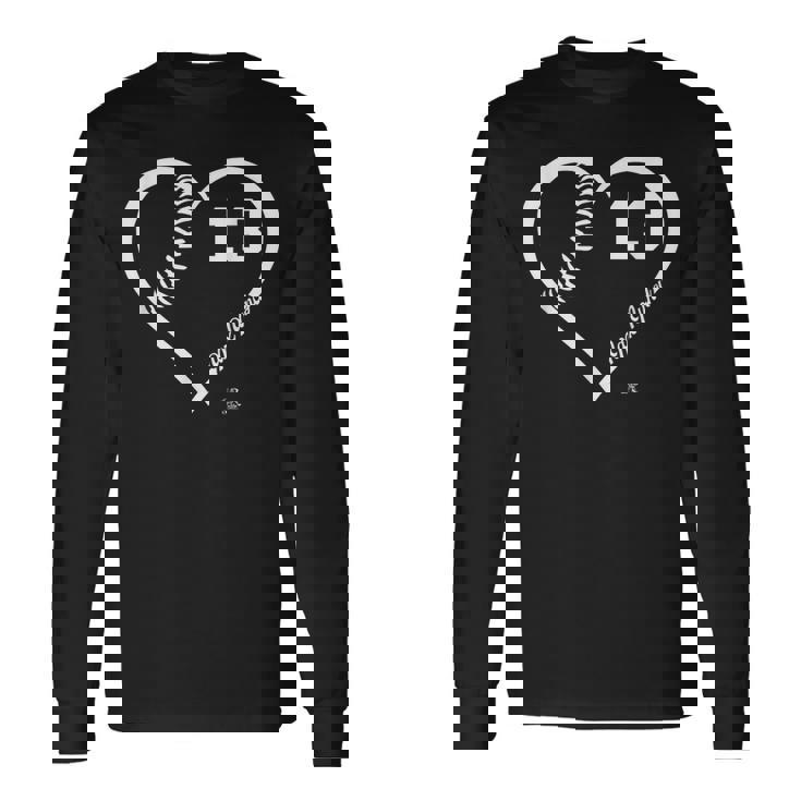 マックスマンシー選手ハート数ゲームデー 長袖Tシャツ