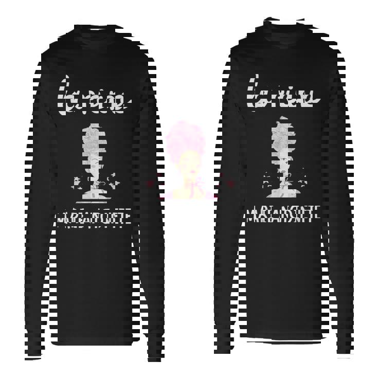 マリー・アントワネット女王 ヴェルサイユ革命 1789年 フランス 長袖Tシャツ