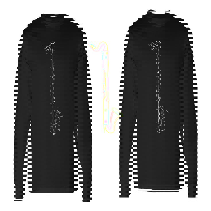 マーチングバンド バス クラリネット アパレル 長袖Tシャツ