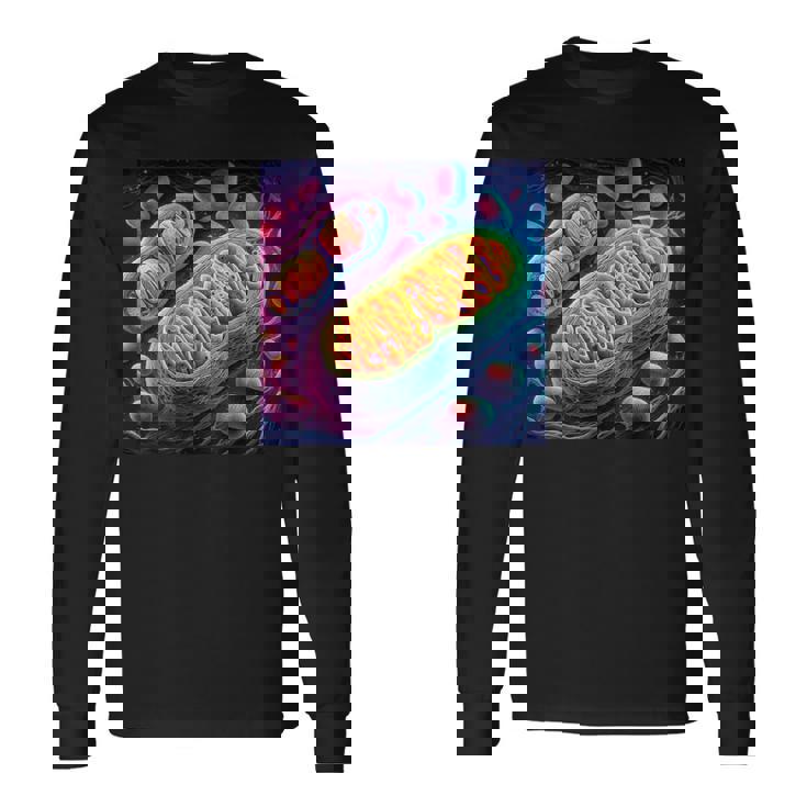 ミトコンドリア 細胞生物学 エネルギー Atp 長袖Tシャツ