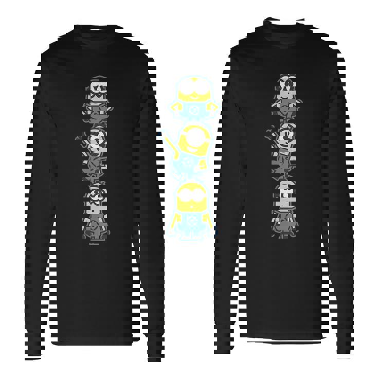 ミニオンズ カレッジエイト 2024 フロント&バック 長袖Tシャツ