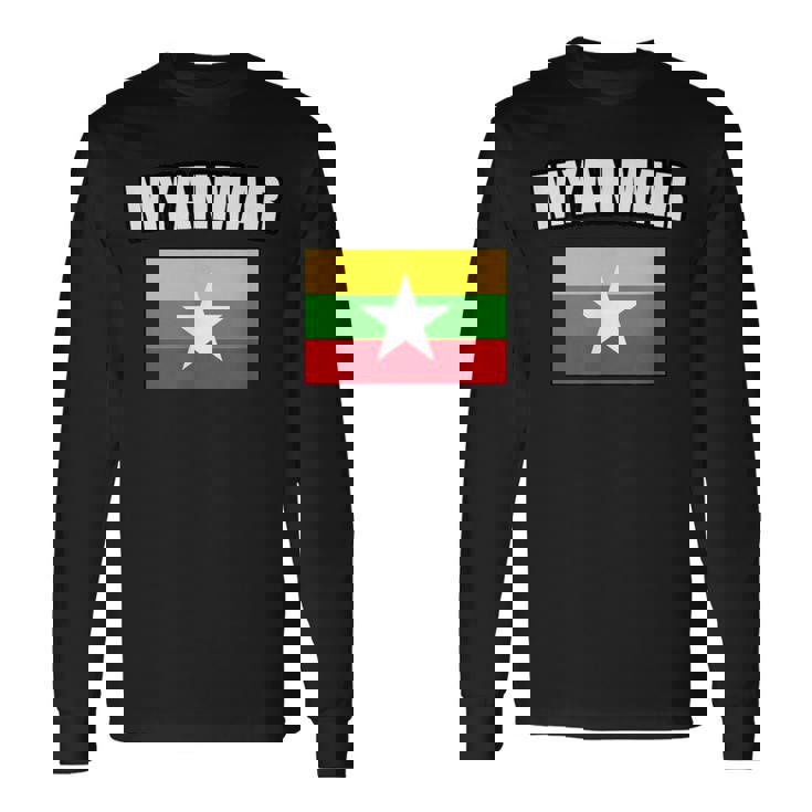 ミャンマー 長袖Tシャツ