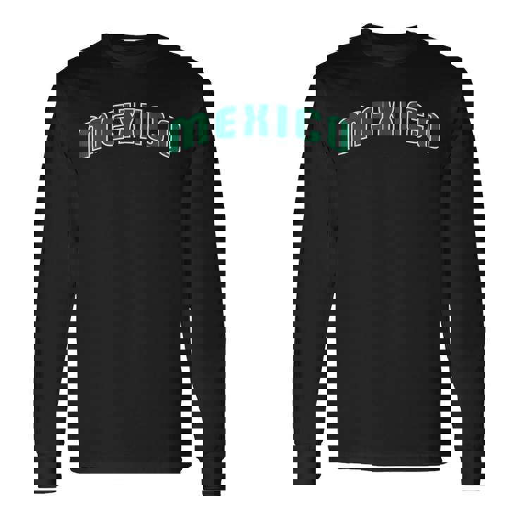 メキシコ 野球 Beisbol Futbol サッカー 2023 ビバ メキシコ 国旗 長袖Tシャツ