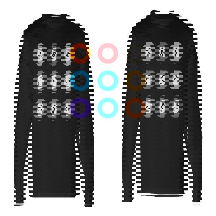 メトロ東京全線地下鉄列車デザイン 長袖Tシャツ